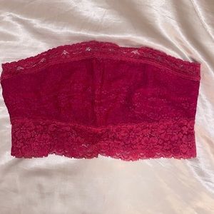 FREE PEOPLE PINK BANDEAU